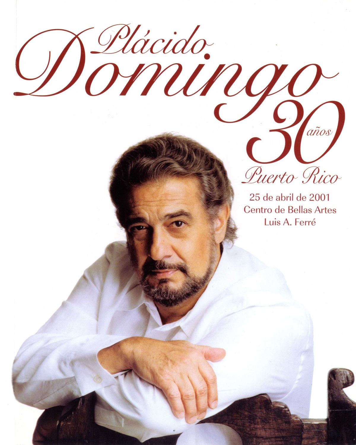 PLACIDO DOMINGO 30 AÑOS