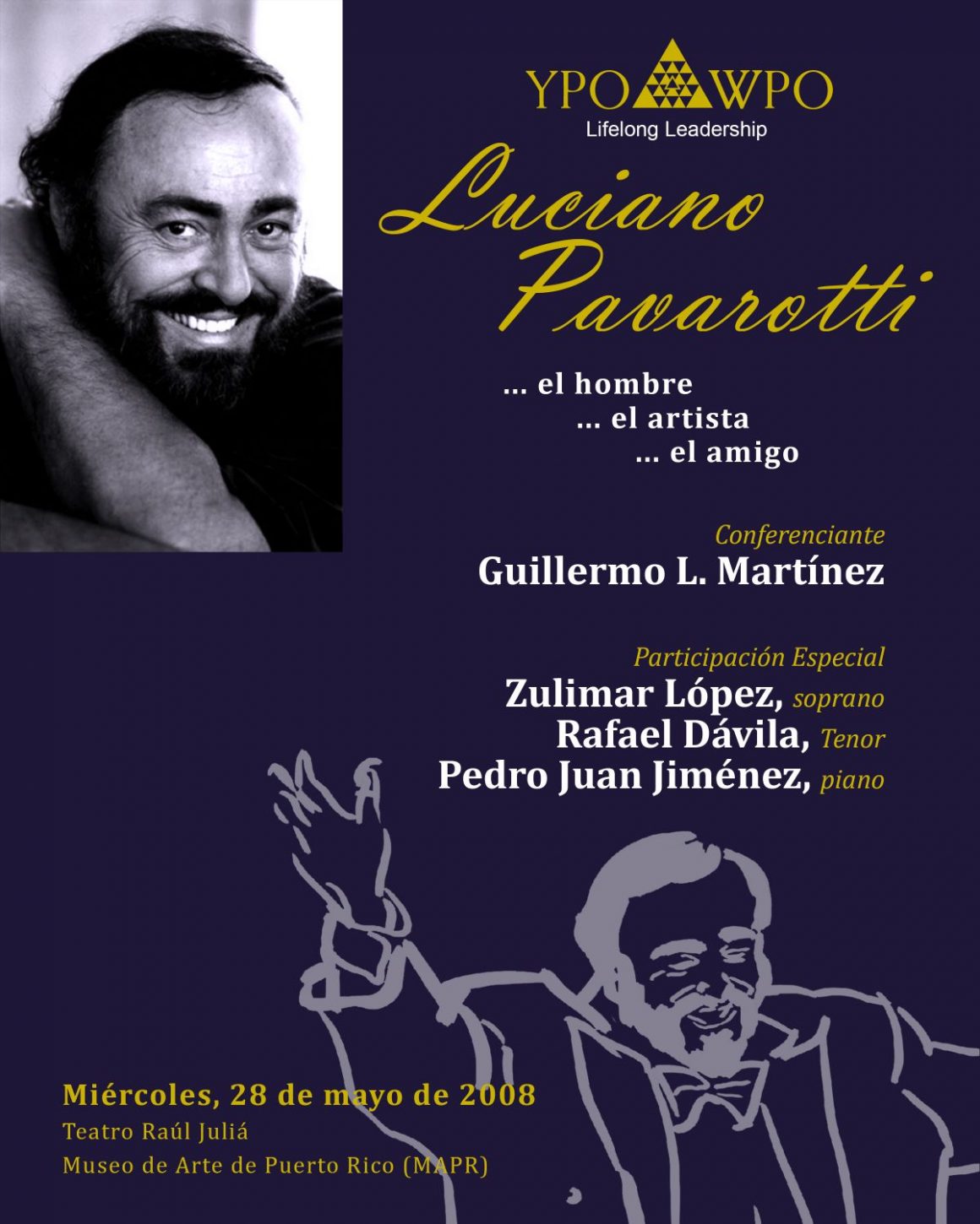 CONFERENCIA LUCIANO PAVAROTTI