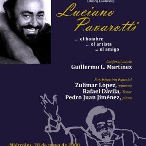 CONFERENCIA LUCIANO PAVAROTTI