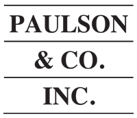  Paulson & Co. 